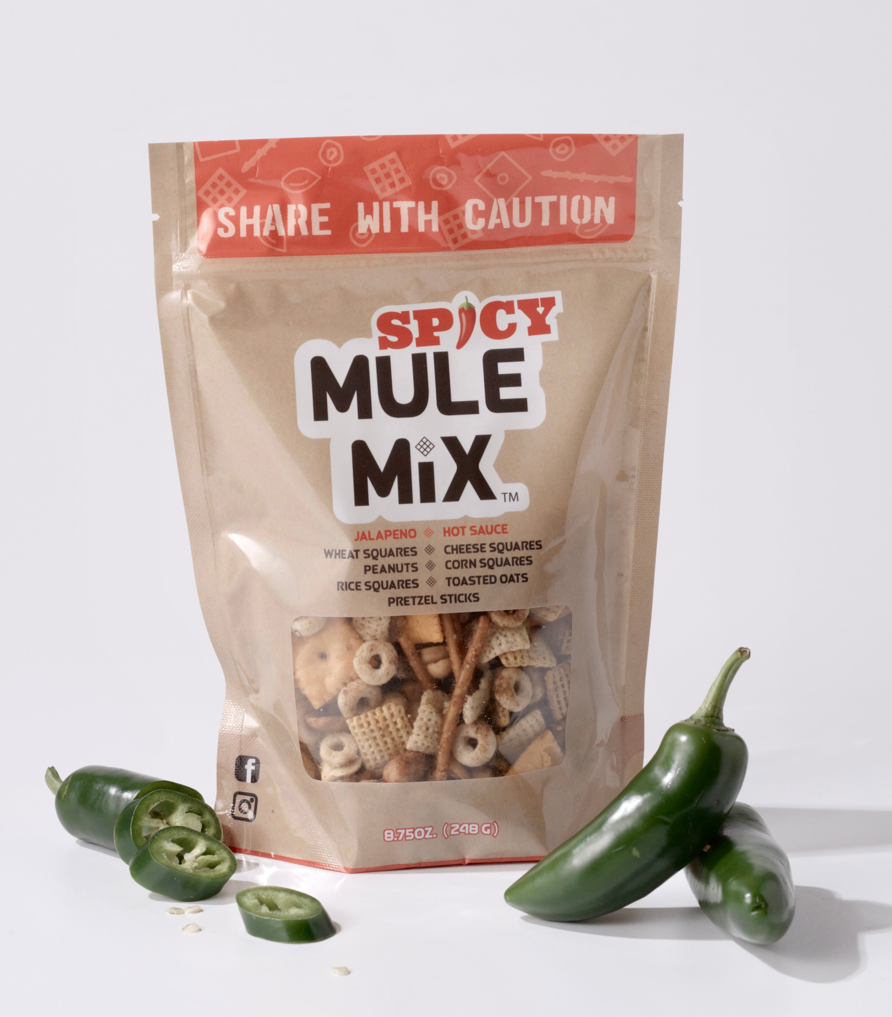 2) 8 oz. Spicy Mule Mix (tax included) – Fairhope Snack Company